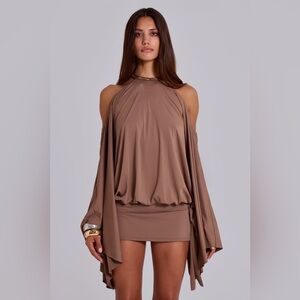 Alula Embellished Butterfly Mini Dress